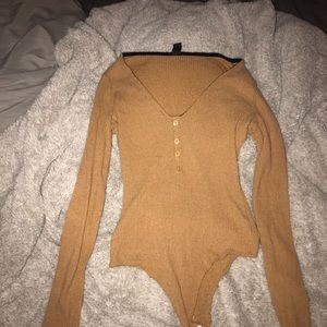 Camel bodysuit